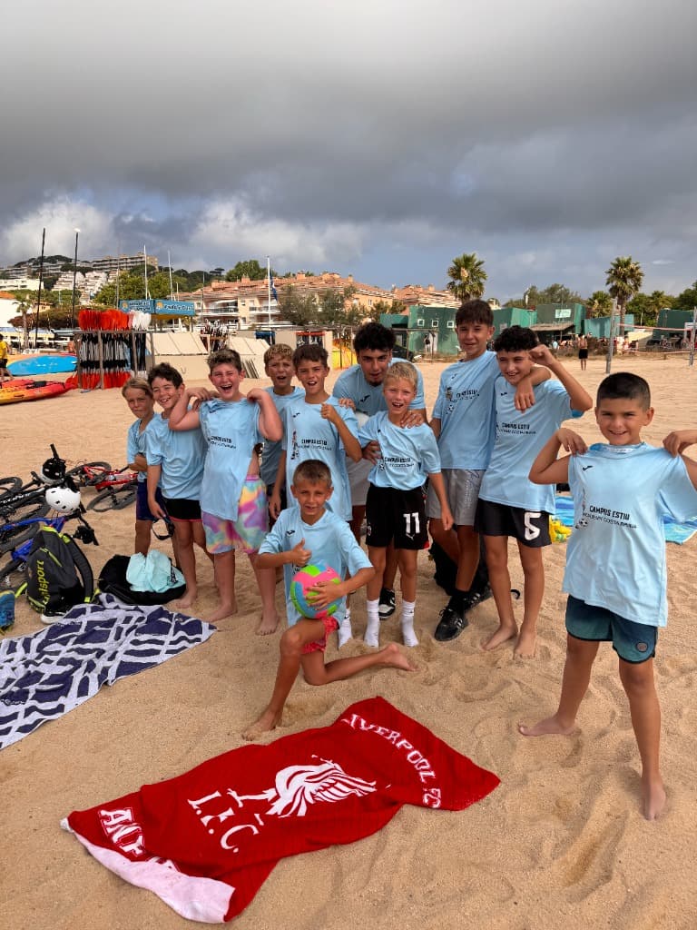 Campus Verano - Niños en la playa